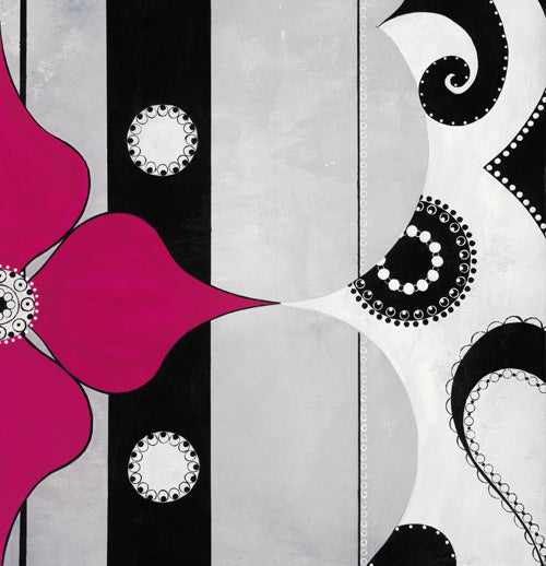 Lotus, limited edition giclee by Alexandra Suarez, 40x40 signed, numbered