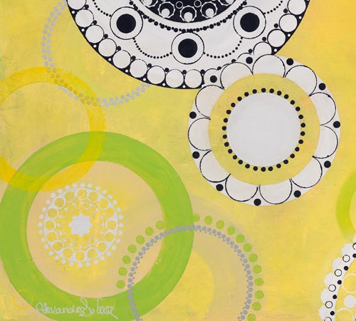 Illumina, limited edition giclee Alexandra Suarez, 40x40 signed and numbered