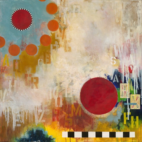 The Hidden Message, limited ed. by Alexandra Suarez, 40x40 signed and numbered