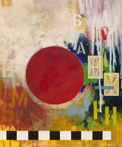 The Hidden Message, limited ed. by Alexandra Suarez, 40x40 signed and numbered