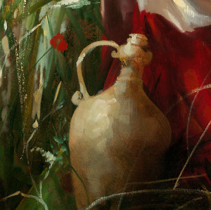 La Bella, a piece with great detail  by Ron Dicsenza, 24X32 signed and numbered