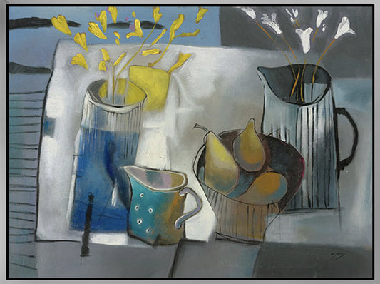 Good Day, limited edition on canvas by Azarin, 40x30  framed and ready to hang