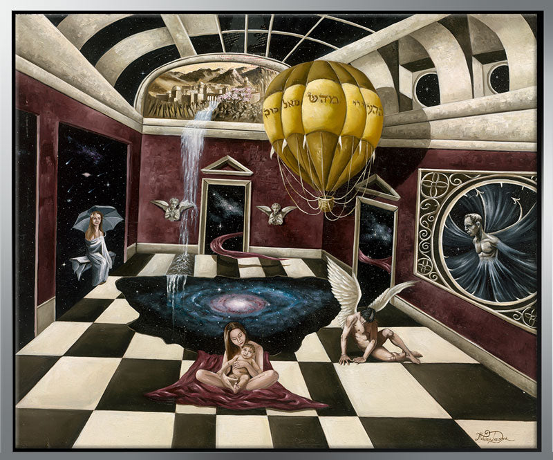 Time Illusion, limited edition on canvas by Tatiana Denisova, 31x36
