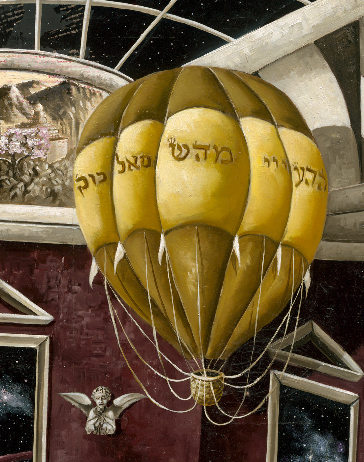 Time Illusion, limited edition on canvas by Tatiana Denisova, 31x36