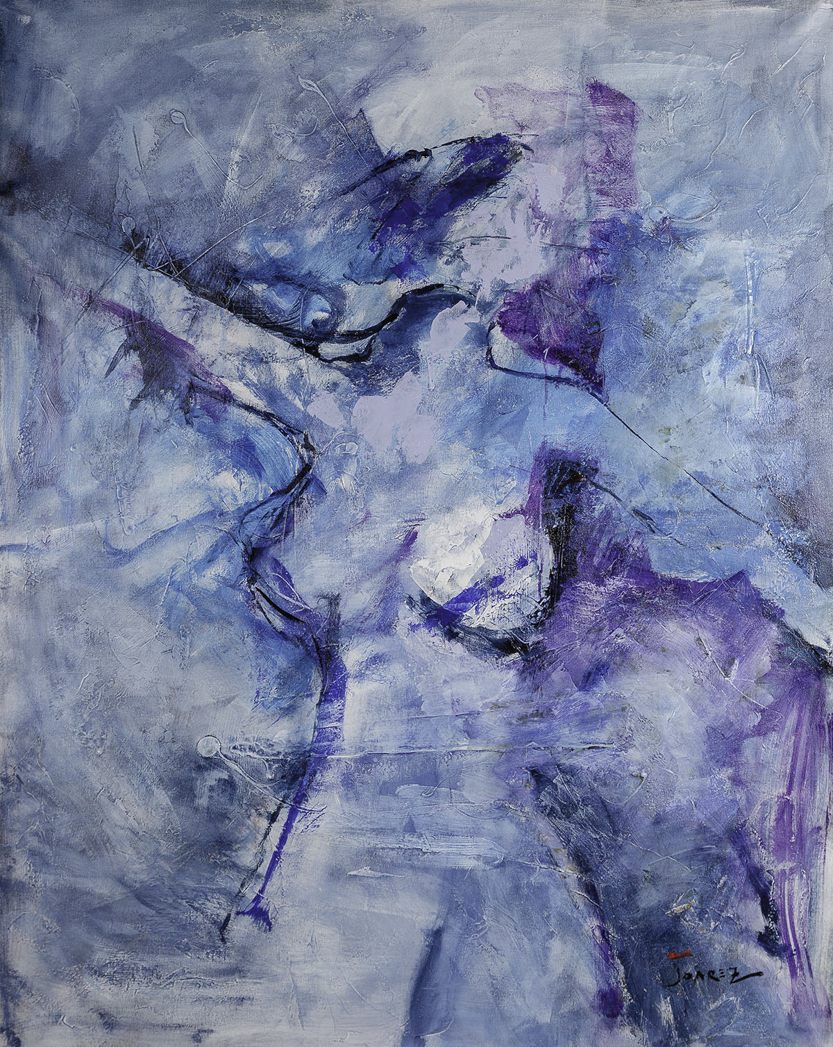 Rafaela, limited edition giclee on canvas by Joarez, 38x48