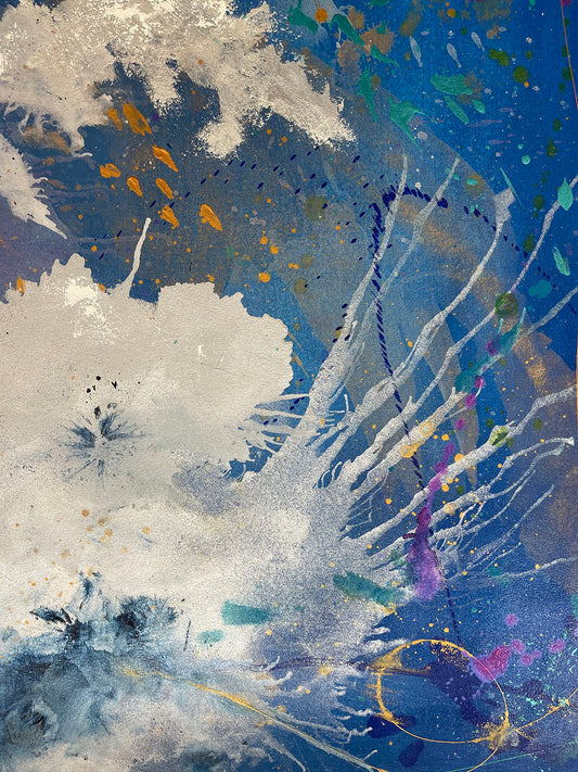 Torbellino, limited edition giclee on canvas by Azarian, 48x32