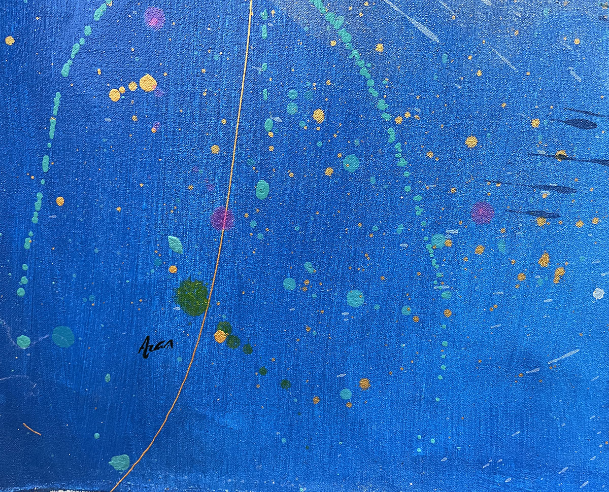Torbellino, limited edition giclee on canvas by Azarian, 48x32