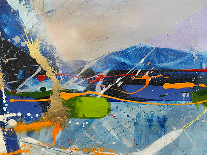 Resaltar, limited edition giclee on canvas by Azarian, 48x48