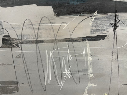 No Todo Es Blanco Y Negro, limited edition giclee on canvas by Azarian, 48x48