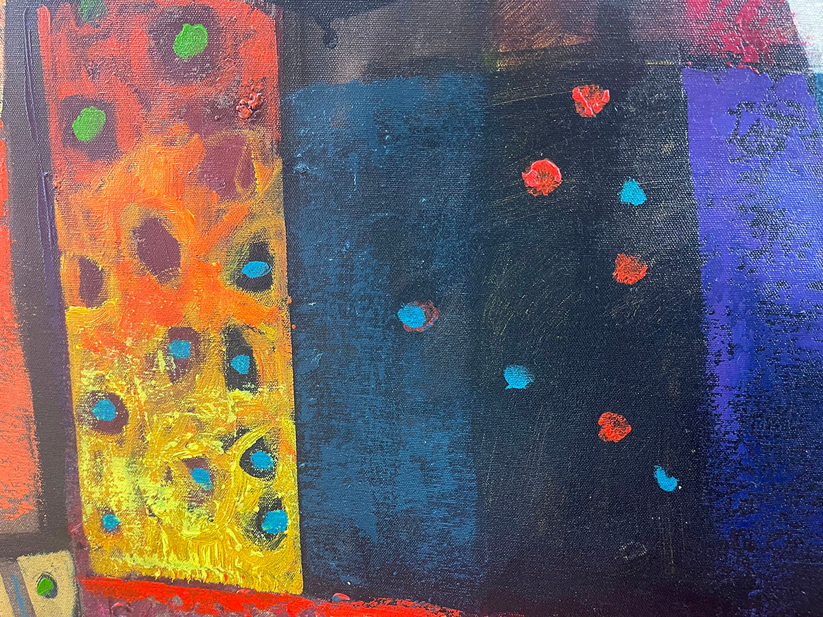 Lo Que Ves, limited edition giclee on canvas by Claudio Chunga, 48x48