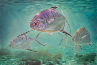 Palmetto, limited edition giclee by Jason Mathias, 45x30 signed and numbered