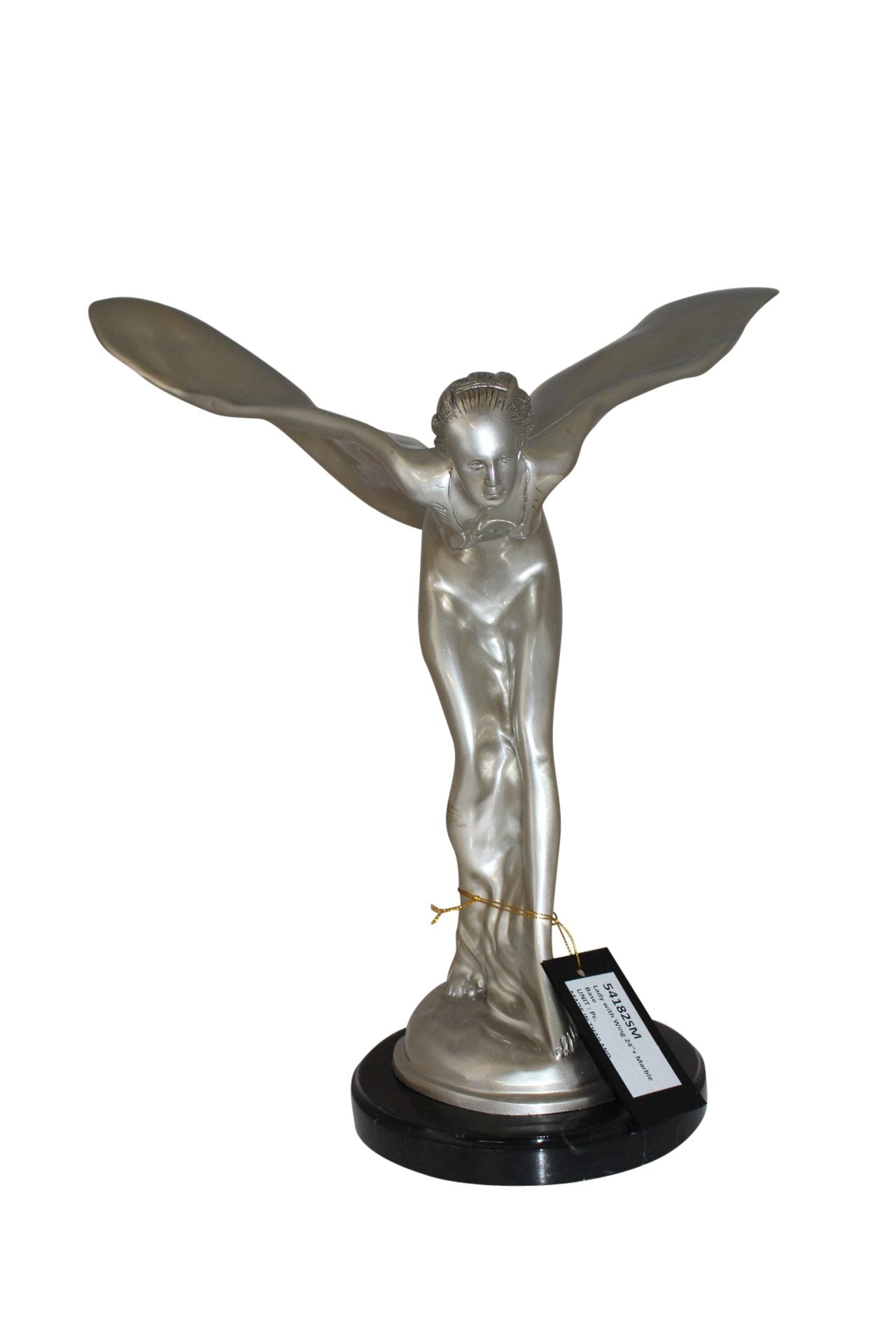 Rolls Royce -Large Bronze Statue -  Size: 14"L x 17"W x 18"H. 