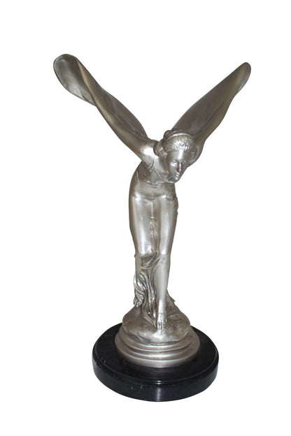Rolls Royce -Small Bronze Statue -  Size: 9"L x 9"W x 14"H. 
