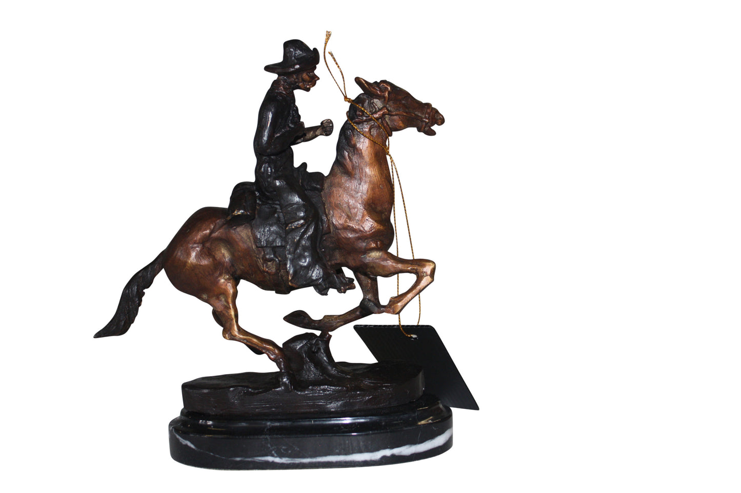 Trooper of the Plains Bronze Statue By Remington
