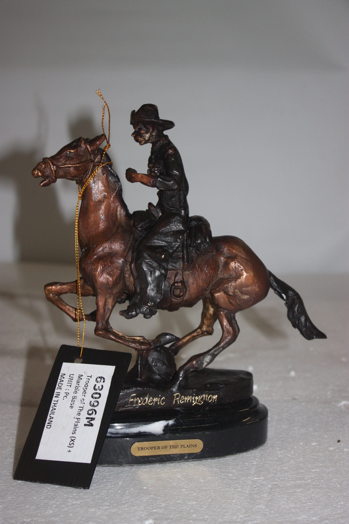 Trooper of the Plains Bronze Statue By Remington