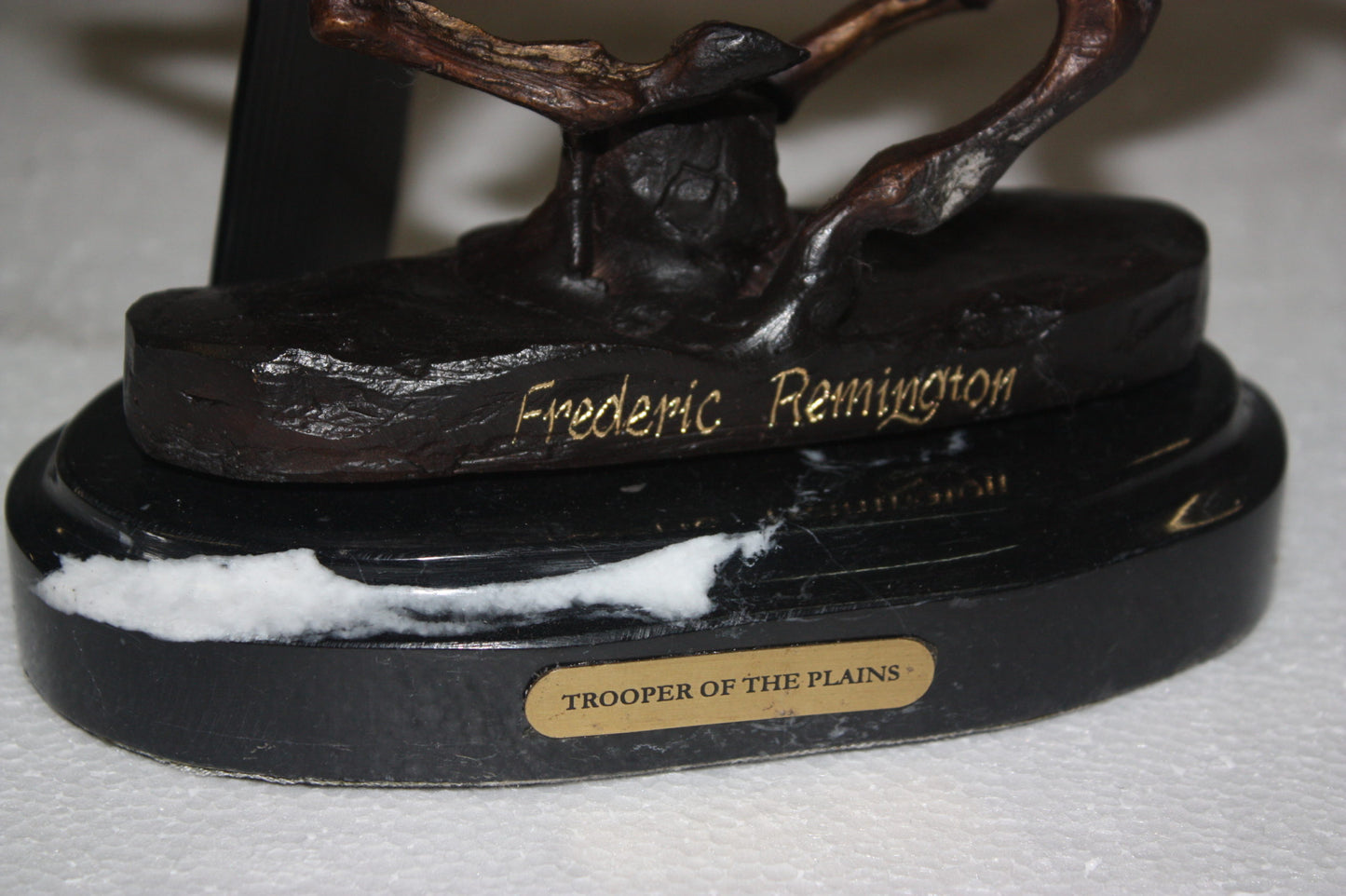 Trooper of the Plains Bronze Statue By Remington