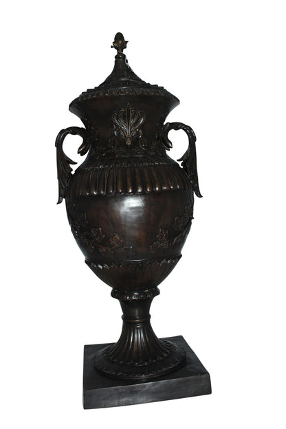 Vase - spirit large Bronze Statue -  Size: 21"L x 16"W x 48.5"H. 