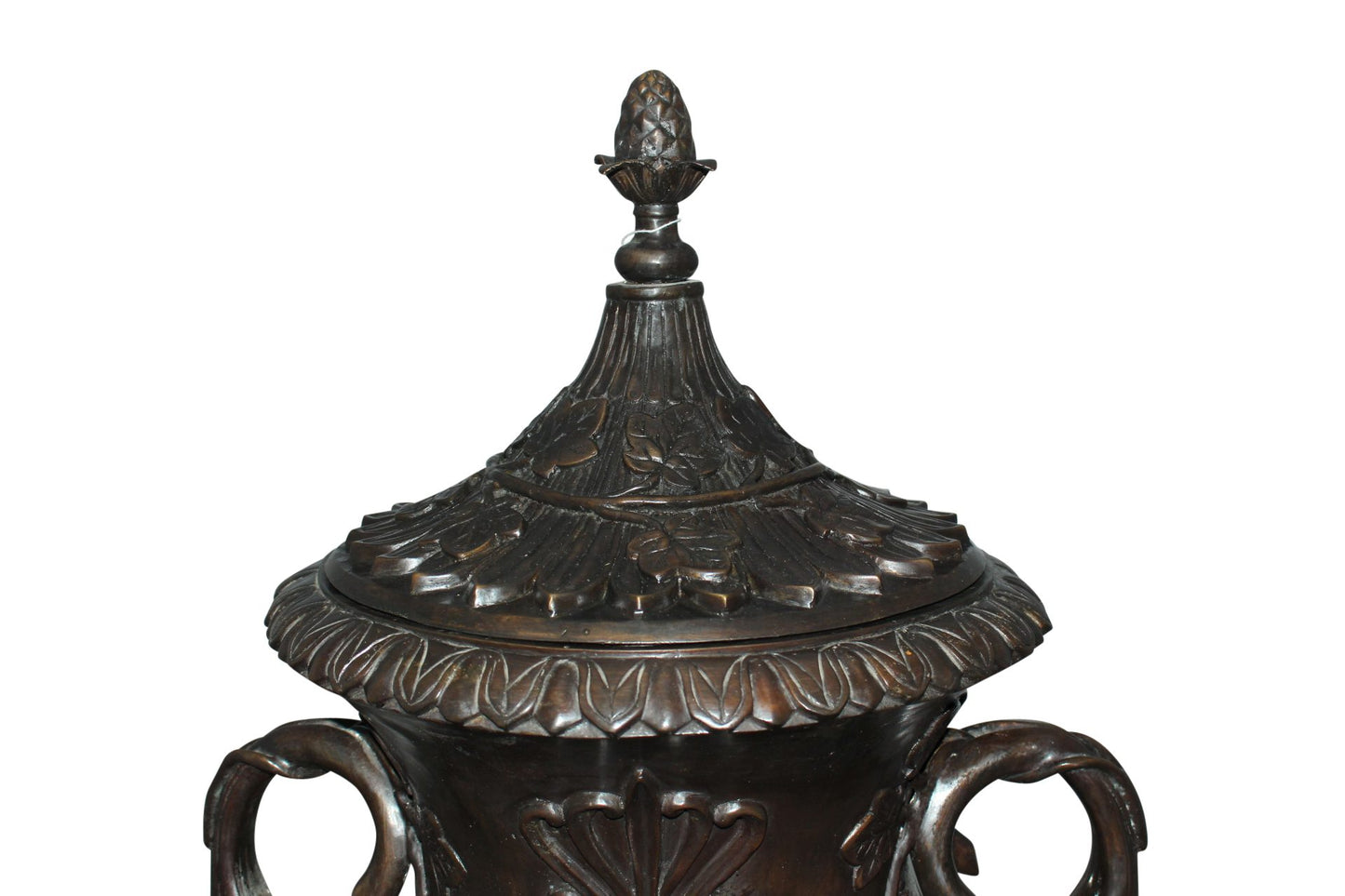 Vase - spirit large Bronze Statue -  Size: 21"L x 16"W x 48.5"H. 