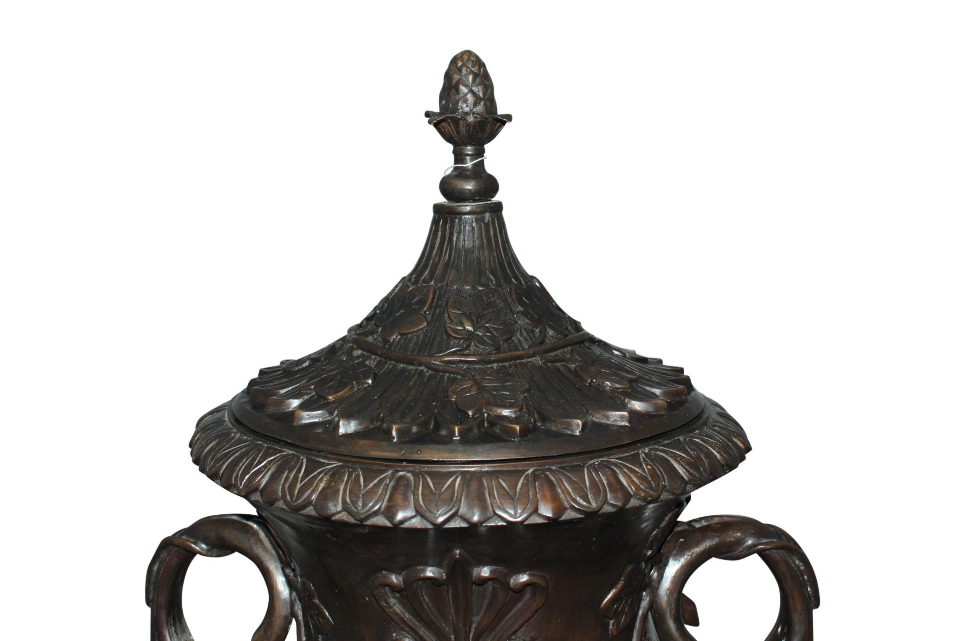 Vase - spirit large Bronze Statue -  Size: 21"L x 16"W x 48.5"H. 