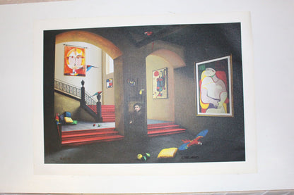 Orlando Quevedo Giclée Painting, Limited Edition -  Size: 21"L x 13.5"W