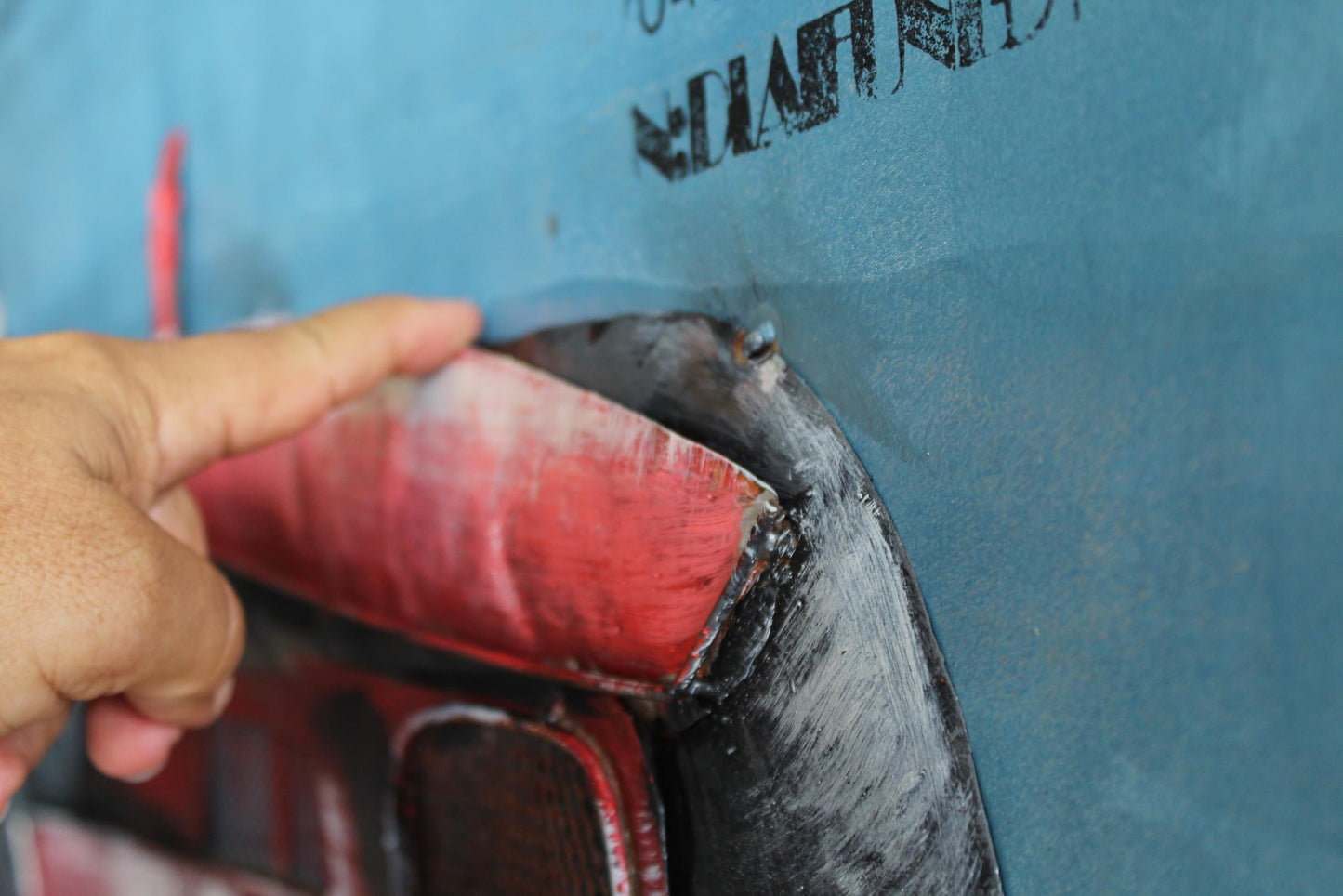 NIFAO Ferrari Formula One Inspired Red Racing Car 3D Metal Art 79" x 2" x 40"H