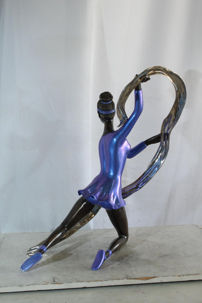 NIFAO Bronze Sculpture Moon Spell by Liliana Mendez Art Statue 21"x12"x27"H