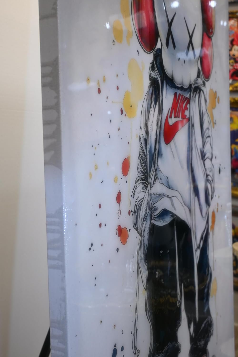 Skull Character Streetwear Sneaker Pop Art Canvas 40"x60"
