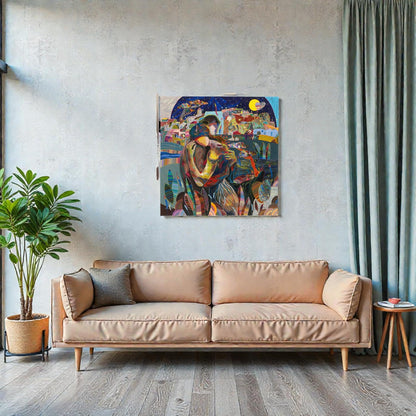 NIFAO Limited Edition Vista Ciudad by Tadeo Zavaleta 32"x32"