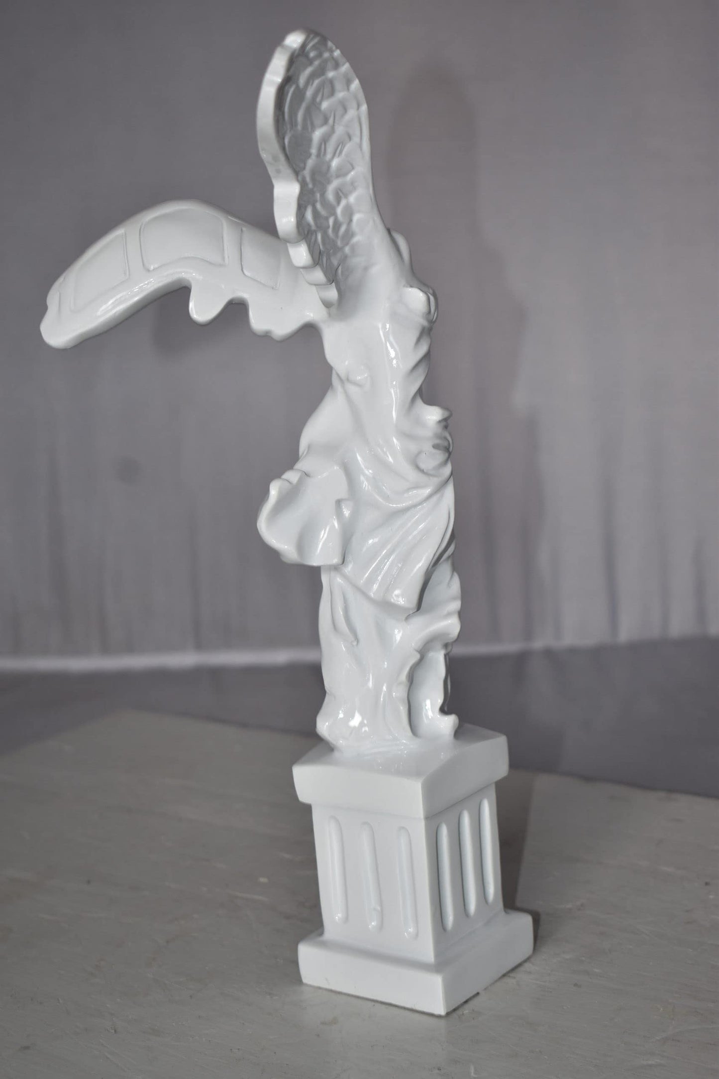Winged Victory Nike of Samothrace Statue Made of Resin Size: 6" x 6" x 14"H