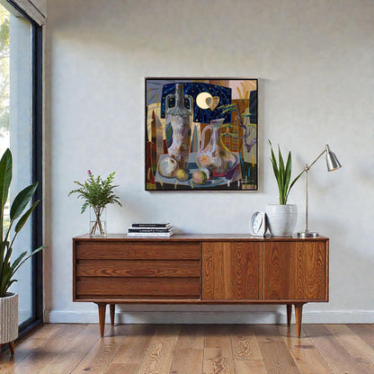 NIFAO Limited Edition Bodegon la Jarrones by Zavaleta 34"x34"