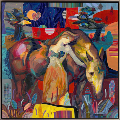 NIFAO Limited Edition Amigos de la Tierra by Zavaleta 34"x34"