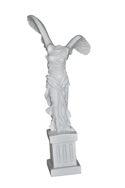Winged Victory Nike of Samothrace Statue Made of Resin Size: 6" x 6" x 14"H
