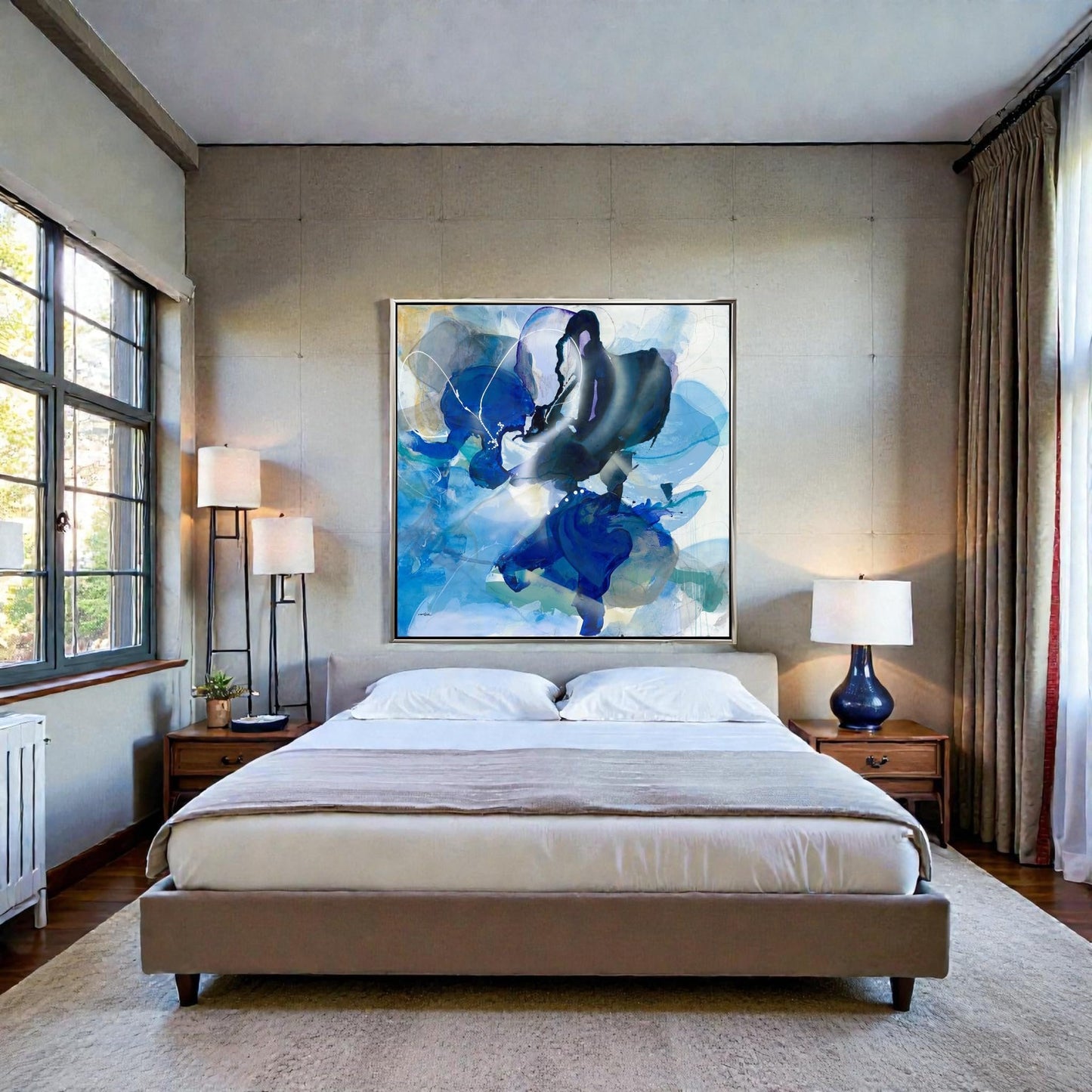 NIFAO Limited Edition Deep Abyss by Mario Luca Art 41"x41"