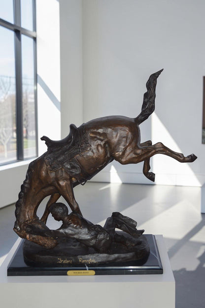 Wicked Pony by Remington Bronze Statue -  Size: 17"L x 11"W x 22"H.