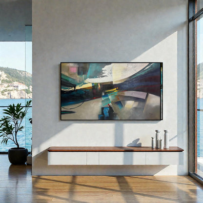 NIFAO Limited Edition Metropolis Motion by Mario Luca 56"x32"