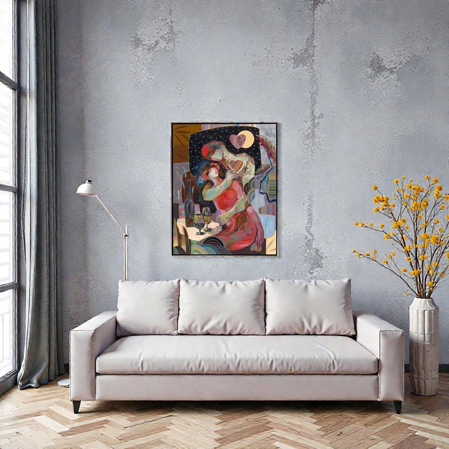 NIFAO Limited Edition Cancion de Amor by Zavaleta Art 30"x40"