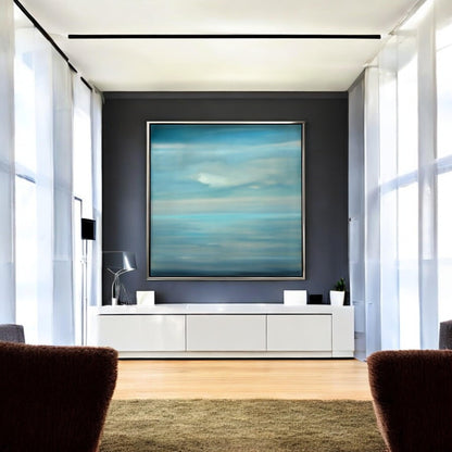 NIFAO Limited Edition Soneto by Azarin Abstract Art 39"x39"