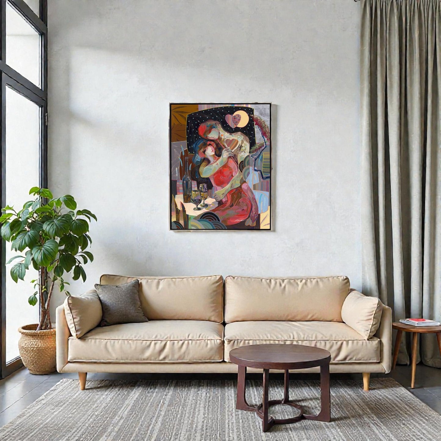 NIFAO Limited Edition Cancion de Amor by Zavaleta Art 30"x40"