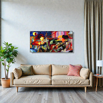 NIFAO Limited Edition Duet by Tadeo Zavaleta Art 54"x28"