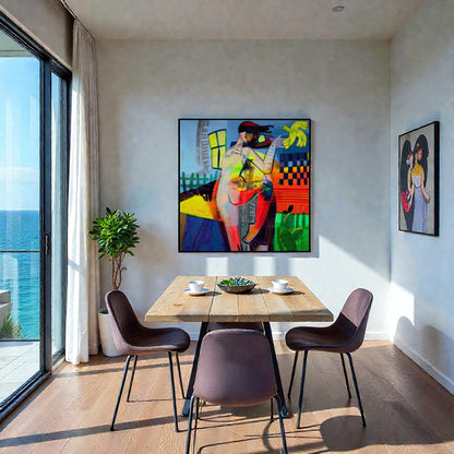 NIFAO Limited Edition Sunday Morning by Tadeo Zavaleta 34"x34"