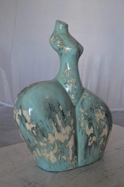 Resin sculpture of a Women body - modern art -  Size: 13"L x 6"W x 20"H.