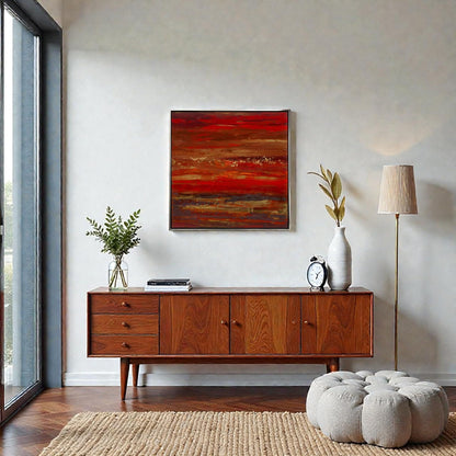 NIFAO Limited Edition Rapsodia by Azarin Abstract Art 39"x39"