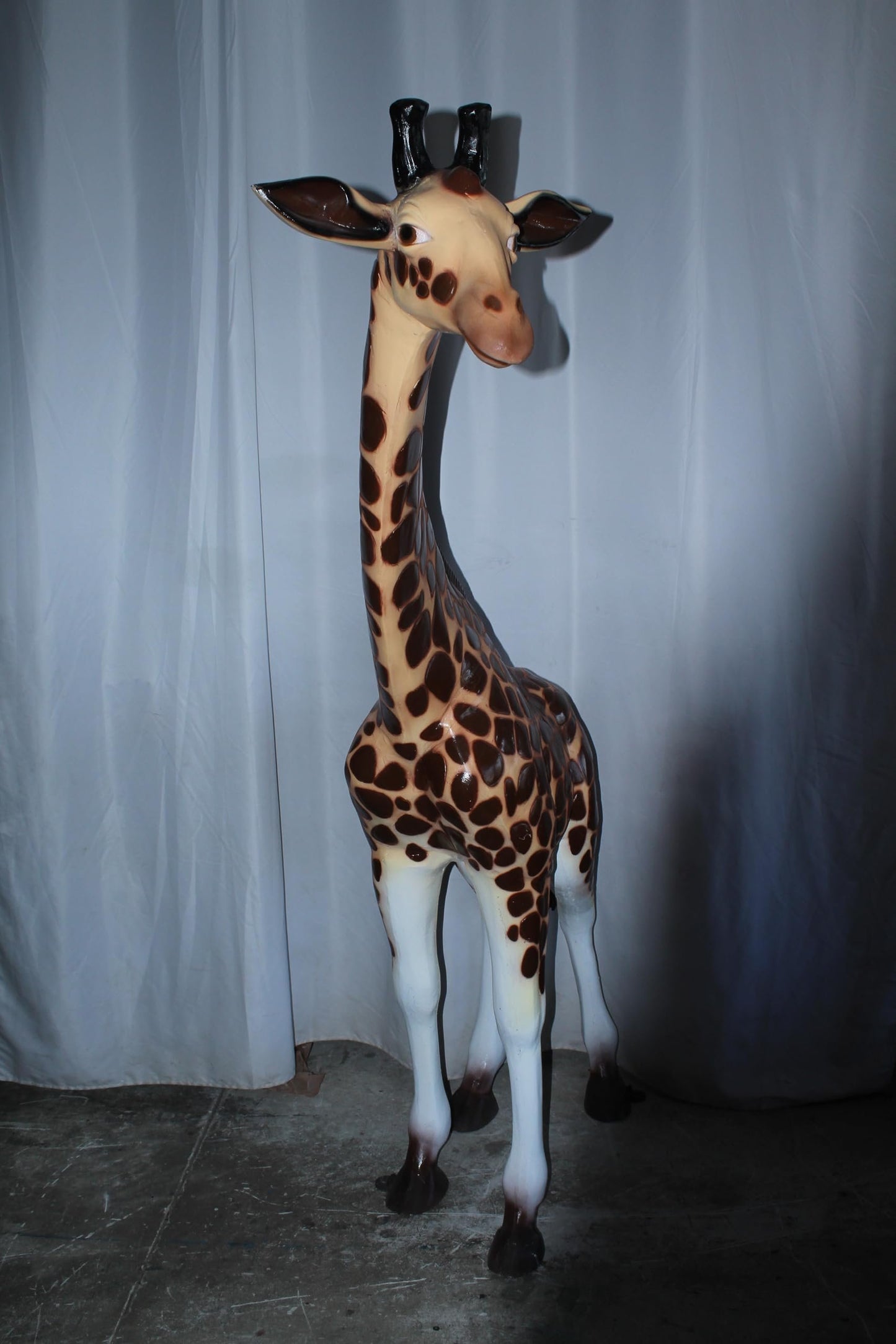 Life Size Aluminum Giraffe Sculpture Statue Decor 65"x16"x83"H
