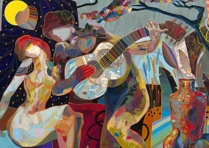 NIFAO Limited Edition Serenata de Medianoche Zavaleta 34"x34"