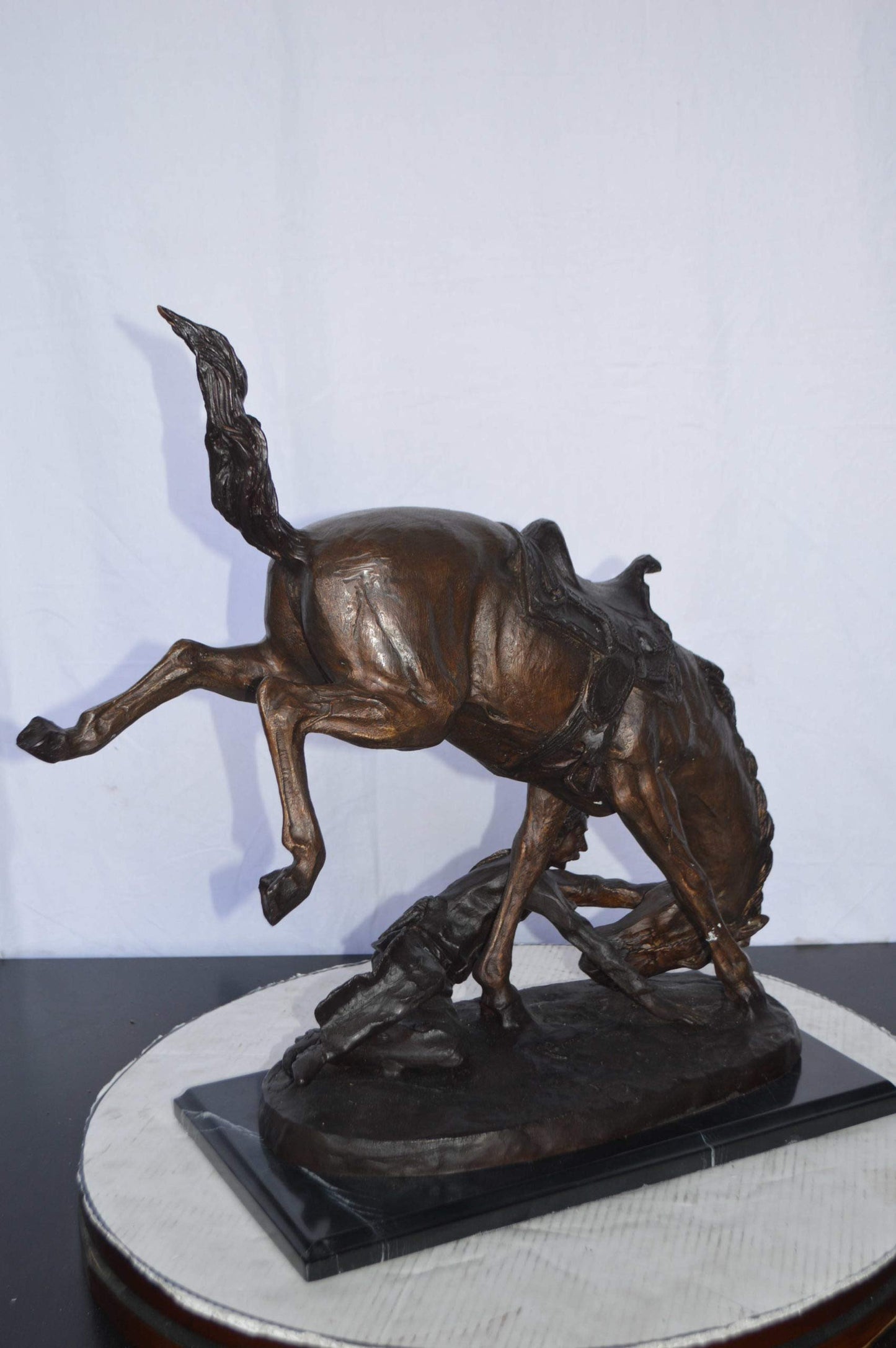 Wicked Pony by Remington Bronze Statue -  Size: 17"L x 11"W x 22"H.