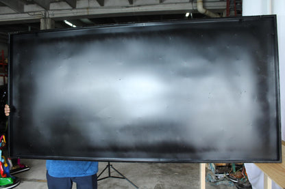 NIFAO Handmade Metal Wall Art Vintage Street Scene Raised Design 79" x 39" x 1"H