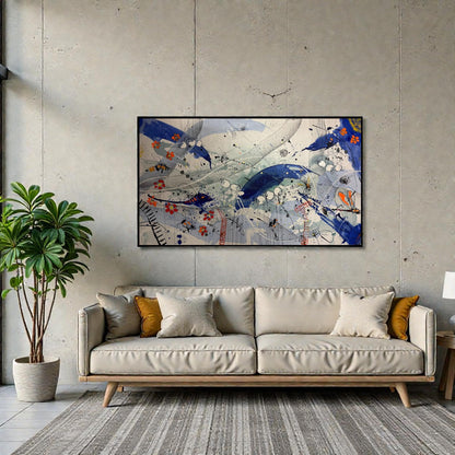 NIFAO Limited Edition Winged Jewels by Mario Luca Art 56"x32"