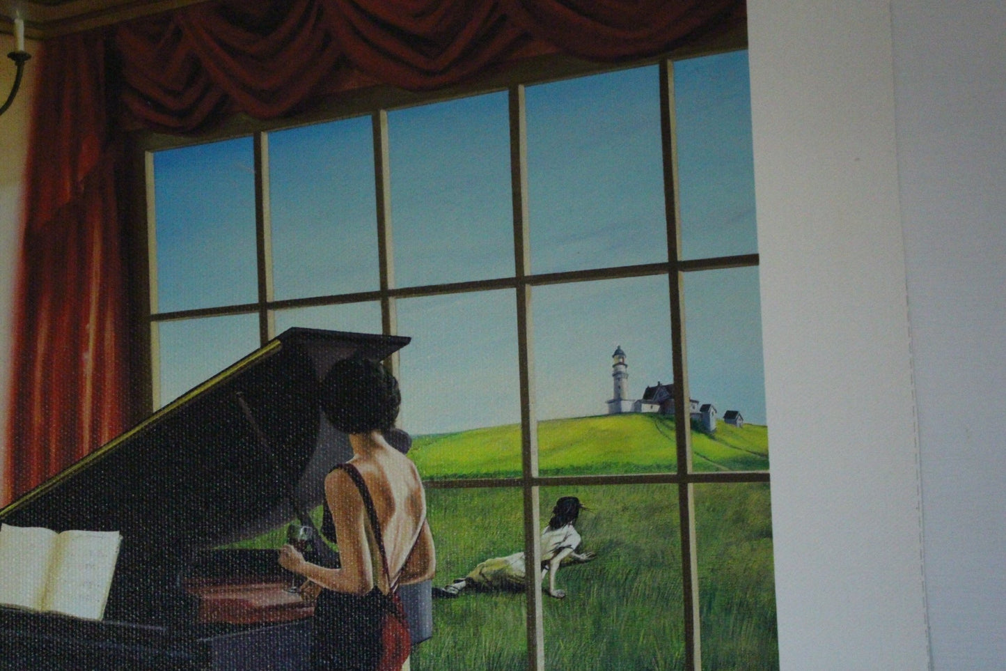 Orlando Quevedo Giclée "Harmony" Painting - Size: 21"L x 13.5"W