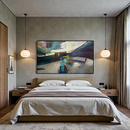 NIFAO Limited Edition Metropolis Motion by Mario Luca 56"x32"