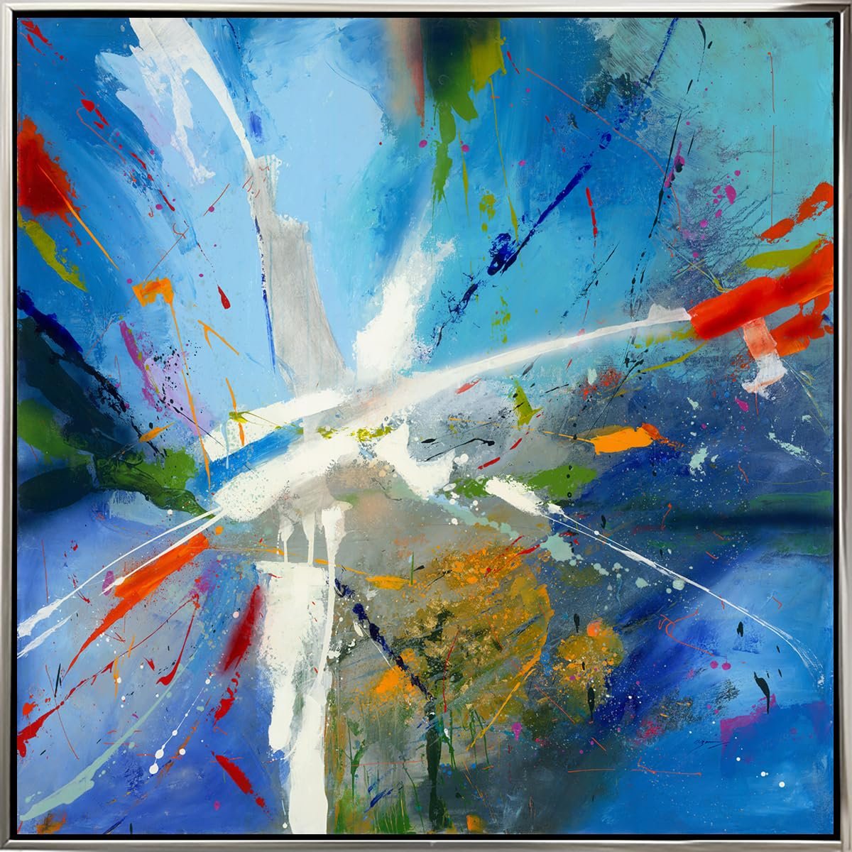 NIFAO Limited Edition Et Terra Nostra by Azarin Art 39"x39"